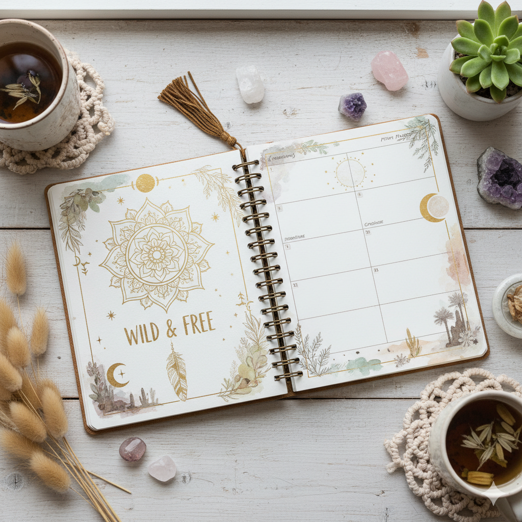 Spiral Planner Morocco Wonderdiina