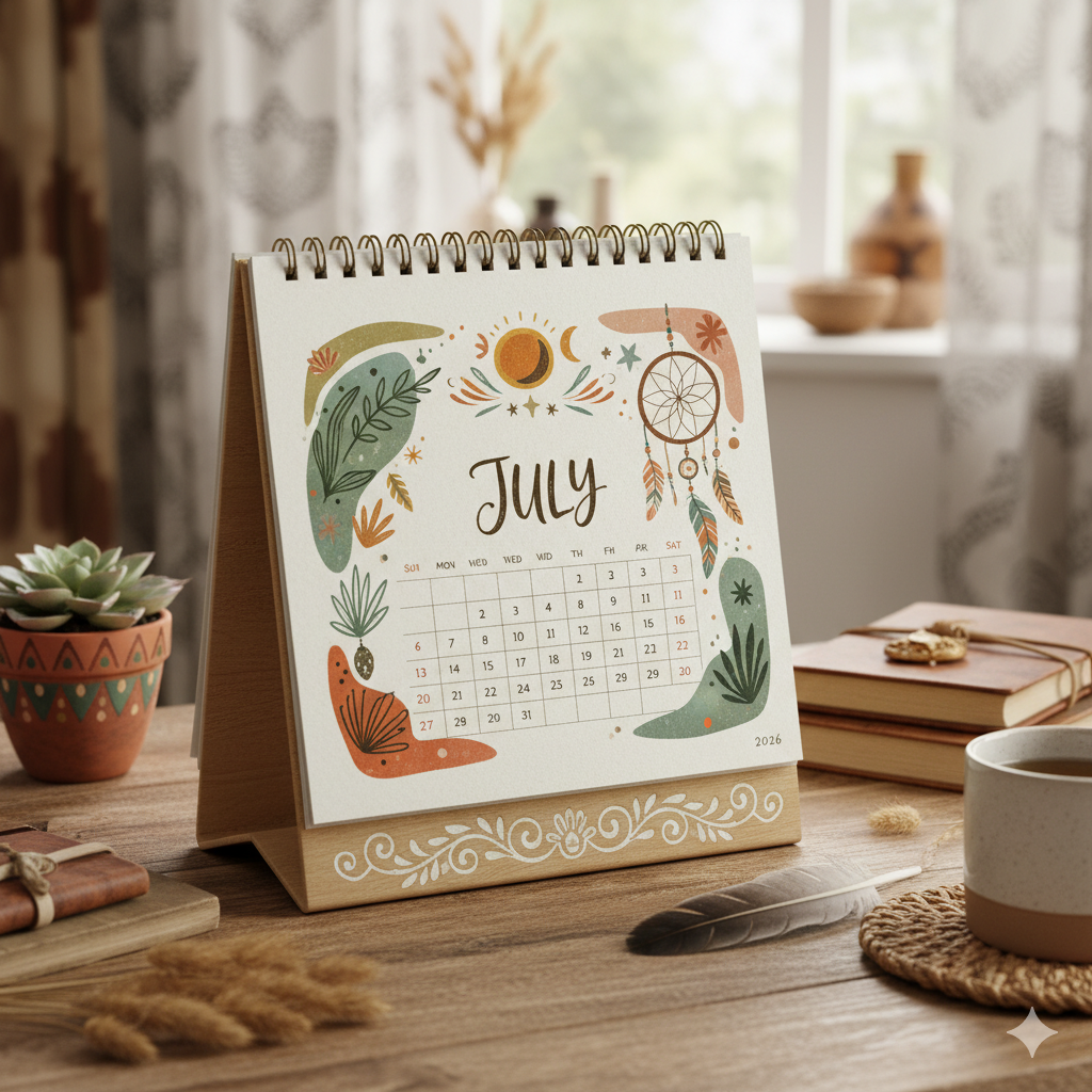 Desk Calendar Morocco Wonderdiina