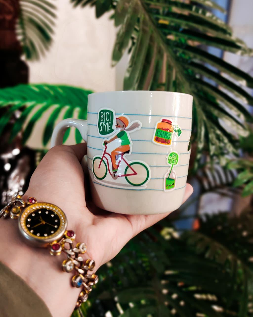 personalized white mug Morocco Wonderdiina